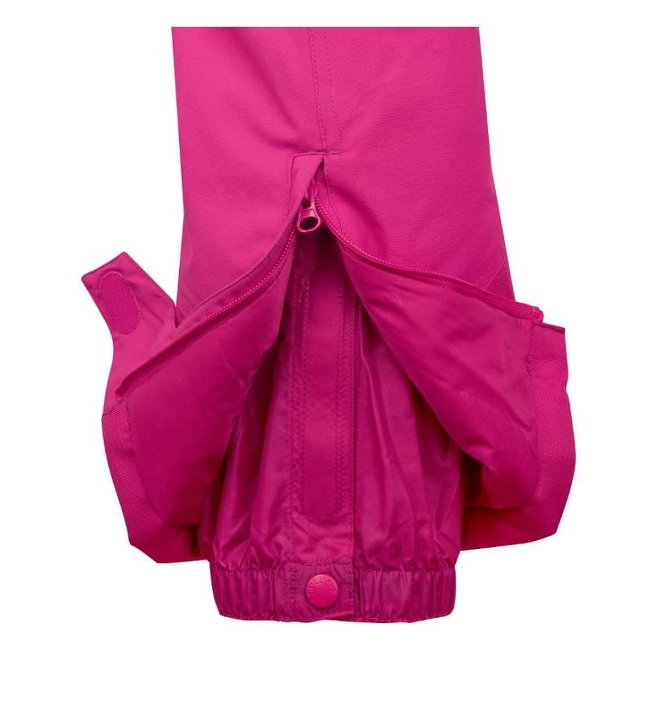 Waterproof snow+ski pants - dark pink/deep violet