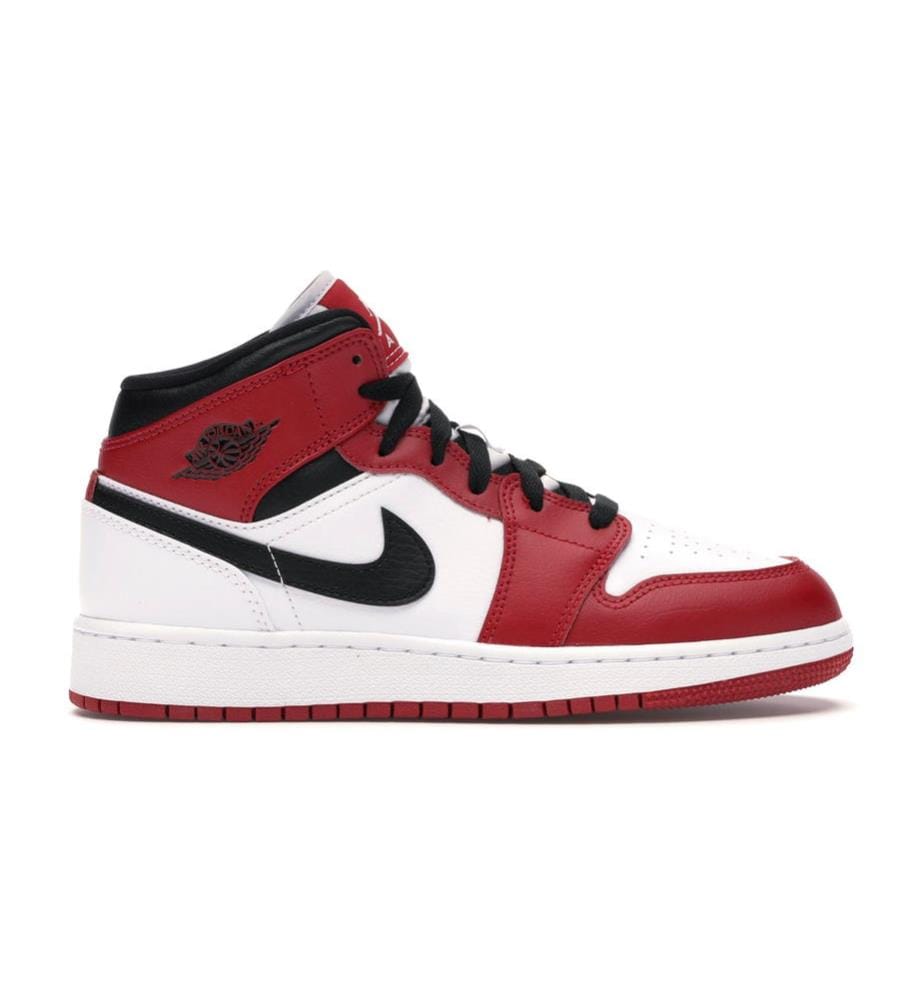 Baskets Air 1 Mid Chicago 2020 GS - Rouge et Blanc
