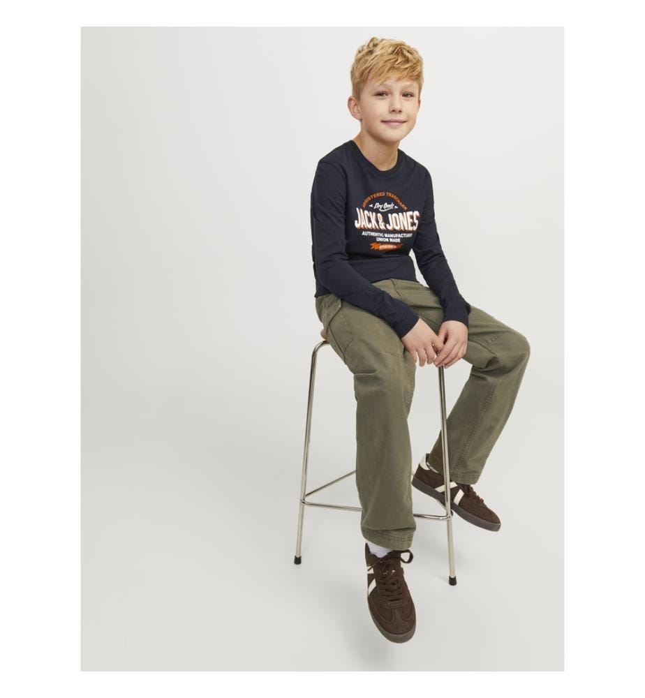 Kane Wide Leg Fit Cargo Pants - Olive Night