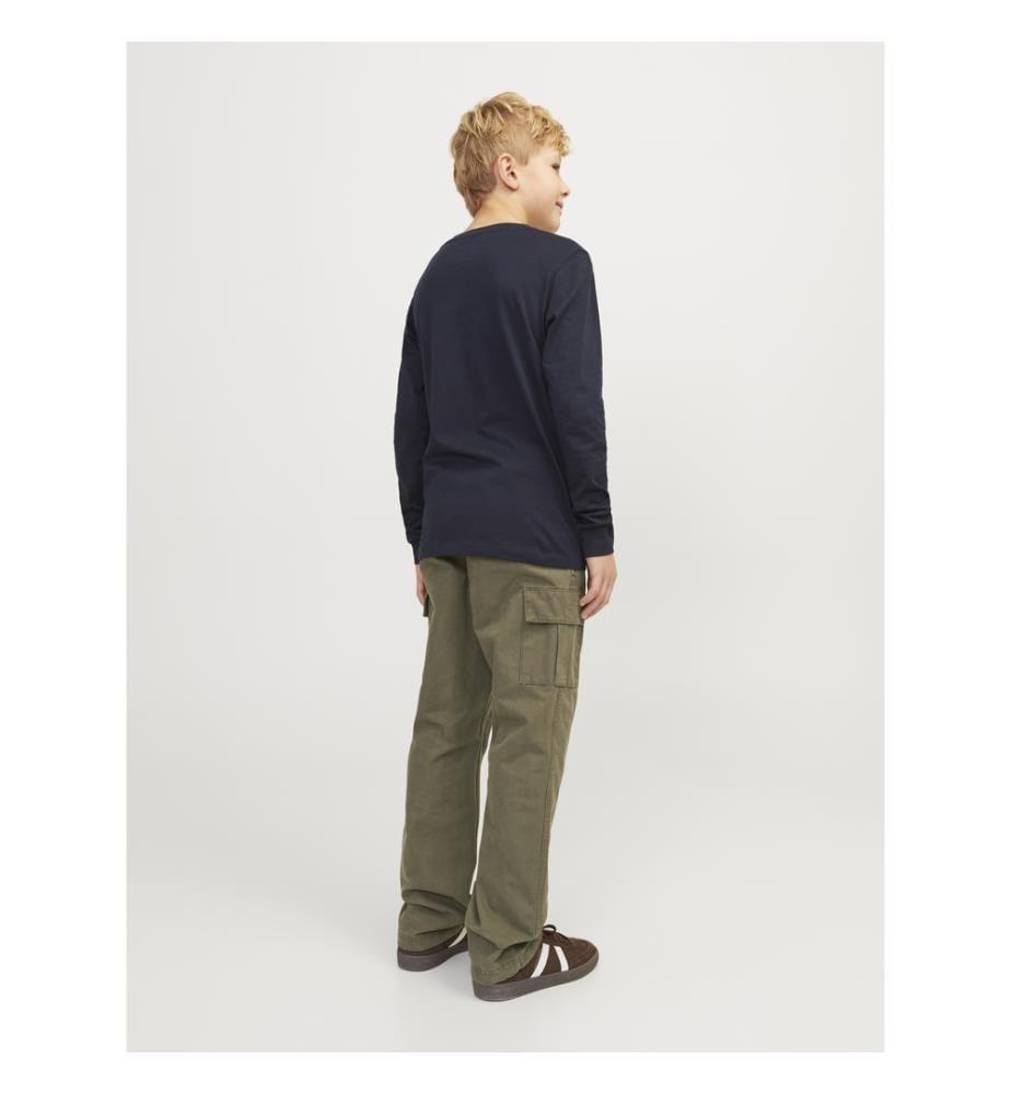 Kane Wide Leg Fit Cargo Pants - Olive Night
