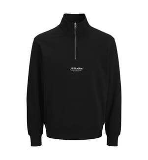 Sweart Quarter Zip - Schwarz