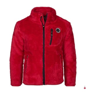 Ecariano Fleece Jacket - Red