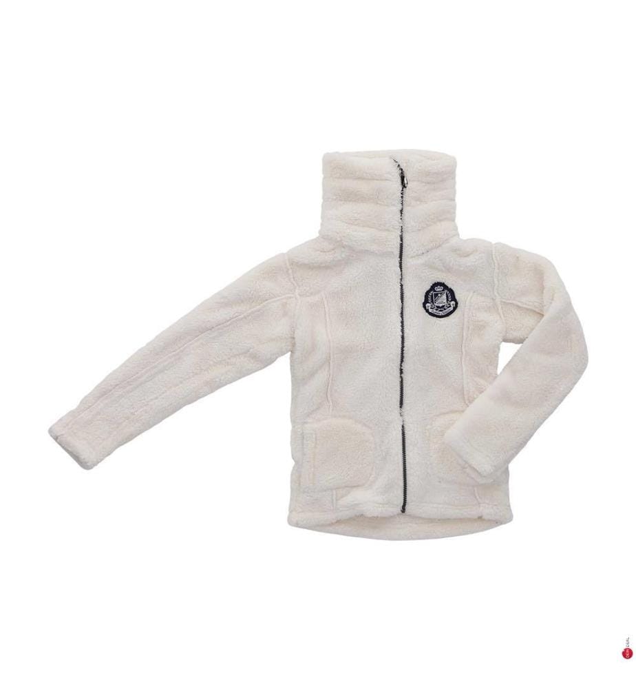 Veste Polaire Sherpa Corail Gasana - Ecru