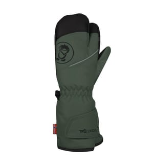 Guanti a 3 dita - Edera e Nero