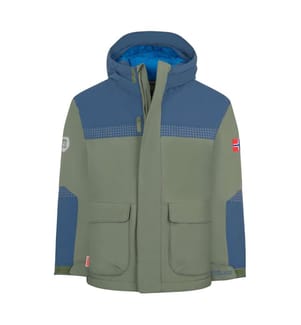 Giacca isolata impermeabile - blu edera/misto/blu elettrico