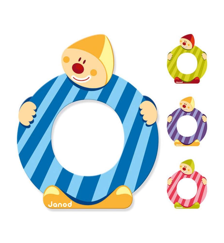 04556 - Lettre O clown ass. 7x0.7x9cm 10 gr
