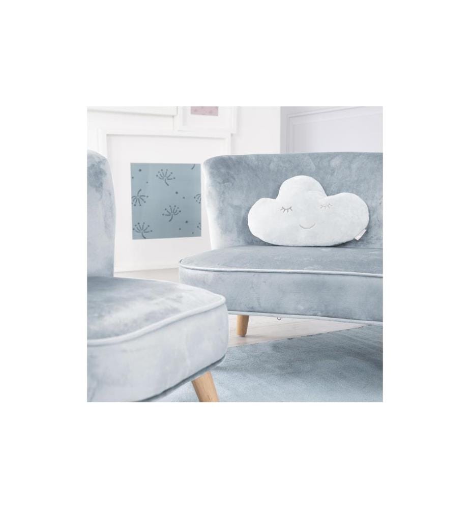 ROBA - Coussin Nuage Bleu clair