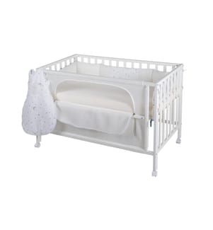 ROBA - Lit d'appoint safe asleep Magie des étoiles blanc 60 x 120 cm