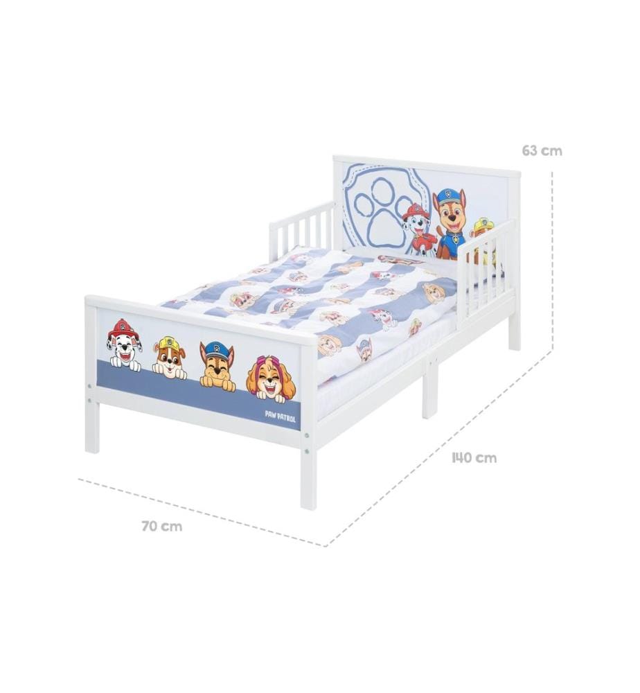 ROBA - Kinderbett Paw Patrol 70 x 140 cm
