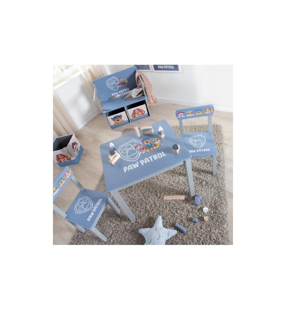 ROBA - Chaise pour enfants La pat patrouille Bleu; Gris