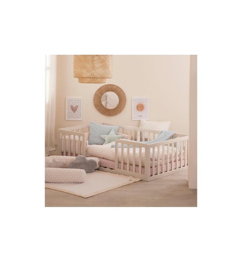 ROBA - Lit au sol Montessori pour enfants 70 x 140 cm