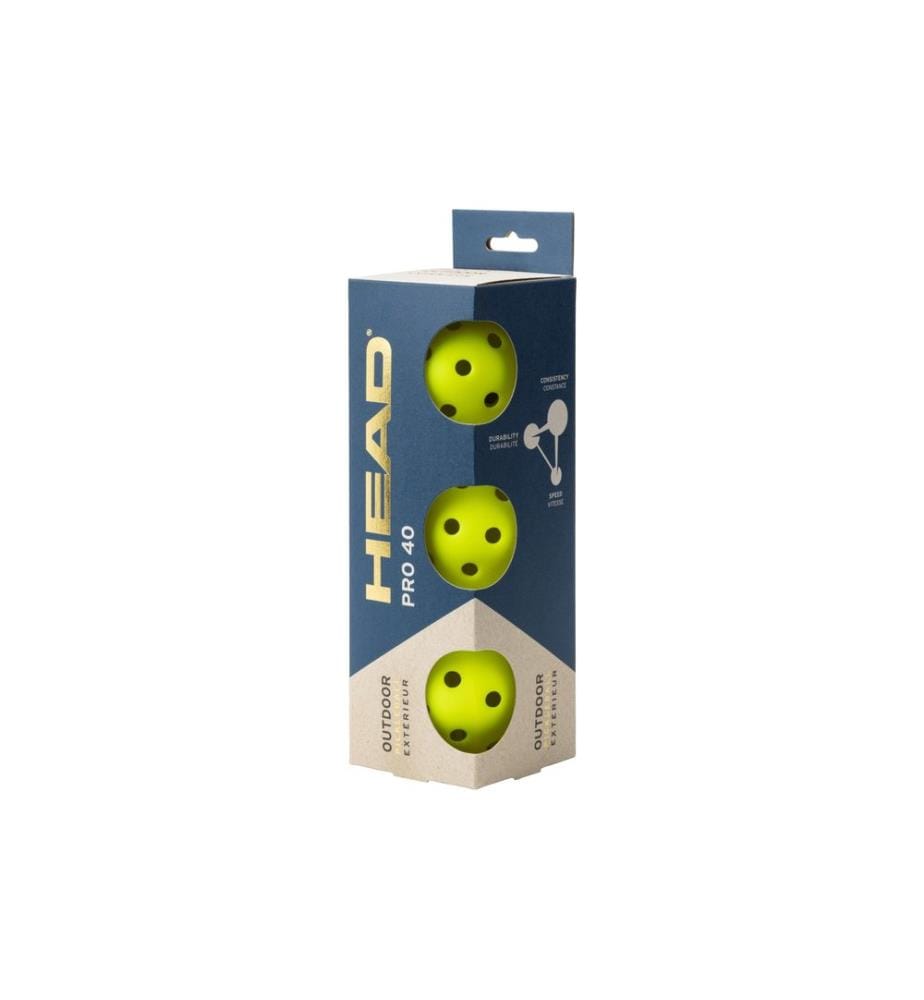 HEAD - Pickleball Pro 40 3er-Pack