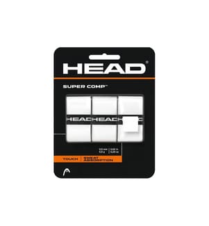 HEAD - Tennis Grip Super Comp 3er-Pack, Weiss