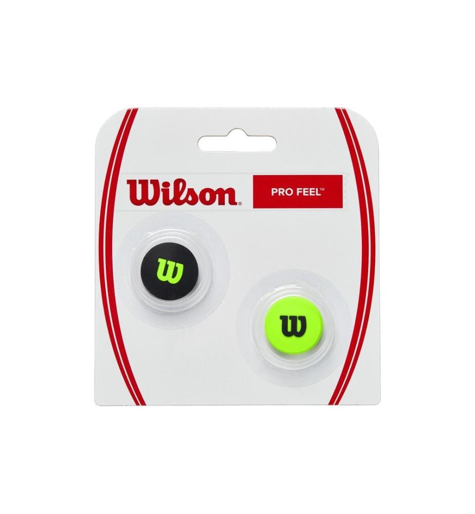 Wilson - Dämpfer Pro Feel Blade 2er-Pack, Grün/Schwarz