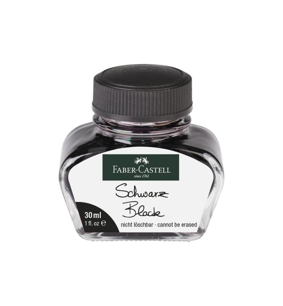 Faber-Castell Tintenglas 30 ml Schwarz
