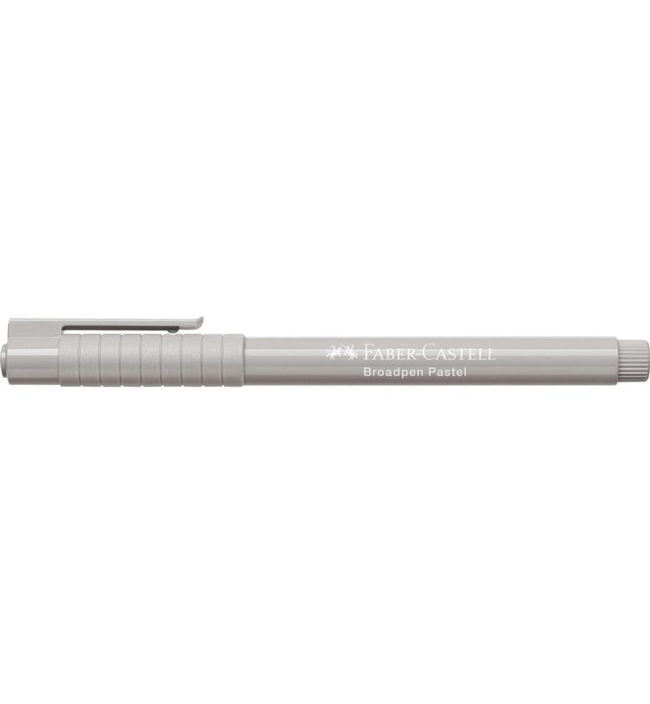 Faber-Castell Fineliner Broadpen 1554 0.8 mm, gris pastel