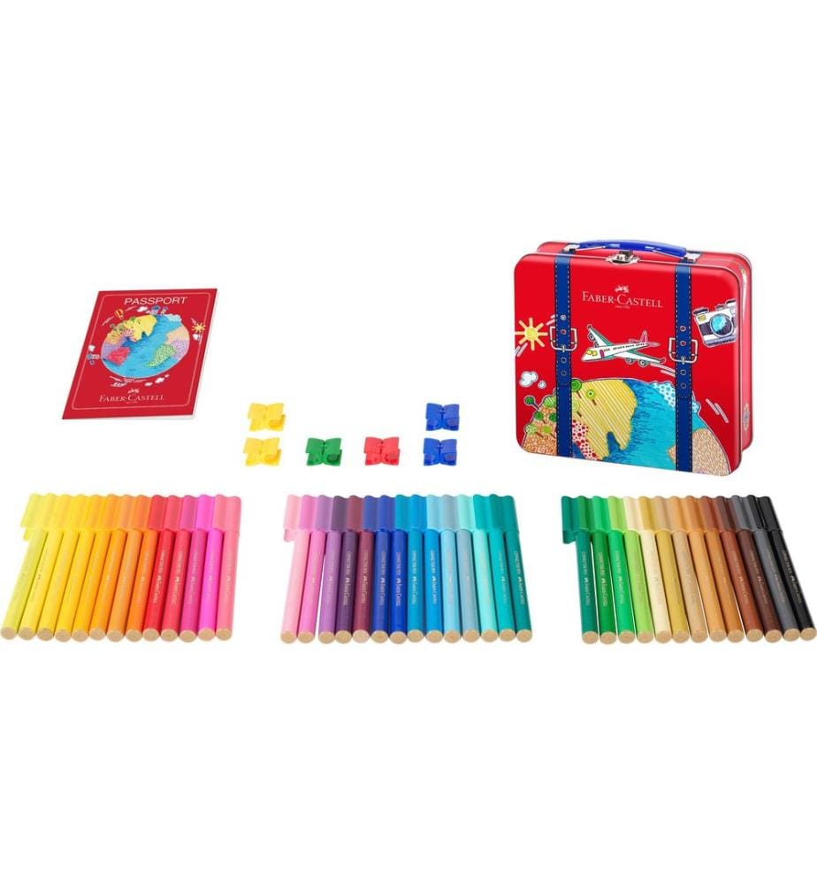 Faber-Castell Crayon feutre Connecteur Valise de voyage