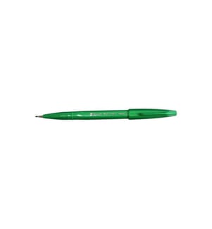 PENTEL - Crayon feutre Signe de la brosse 1 pièce, vert