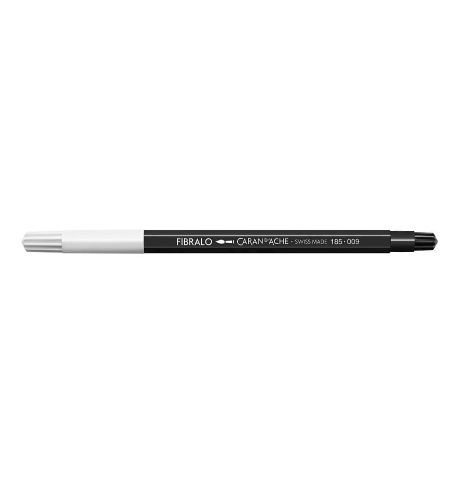 CARAN D'ACHE - Crayon feutre Fibralo 1 pièce, Noir