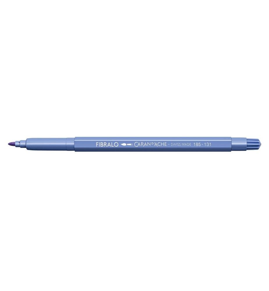 CARAN D'ACHE - Crayon feutre Fibralo 1 pièce, violet clair