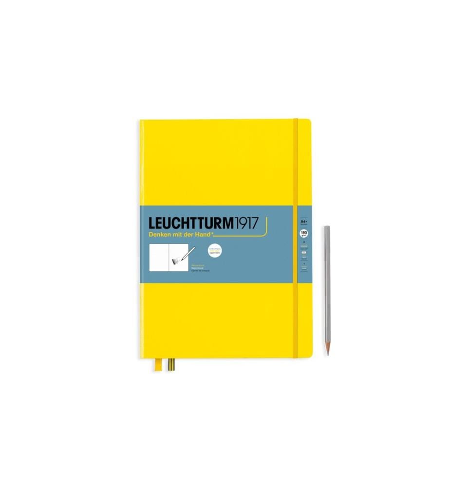 LEUCHTTURM - Malbuch Master A4 + Zitrone