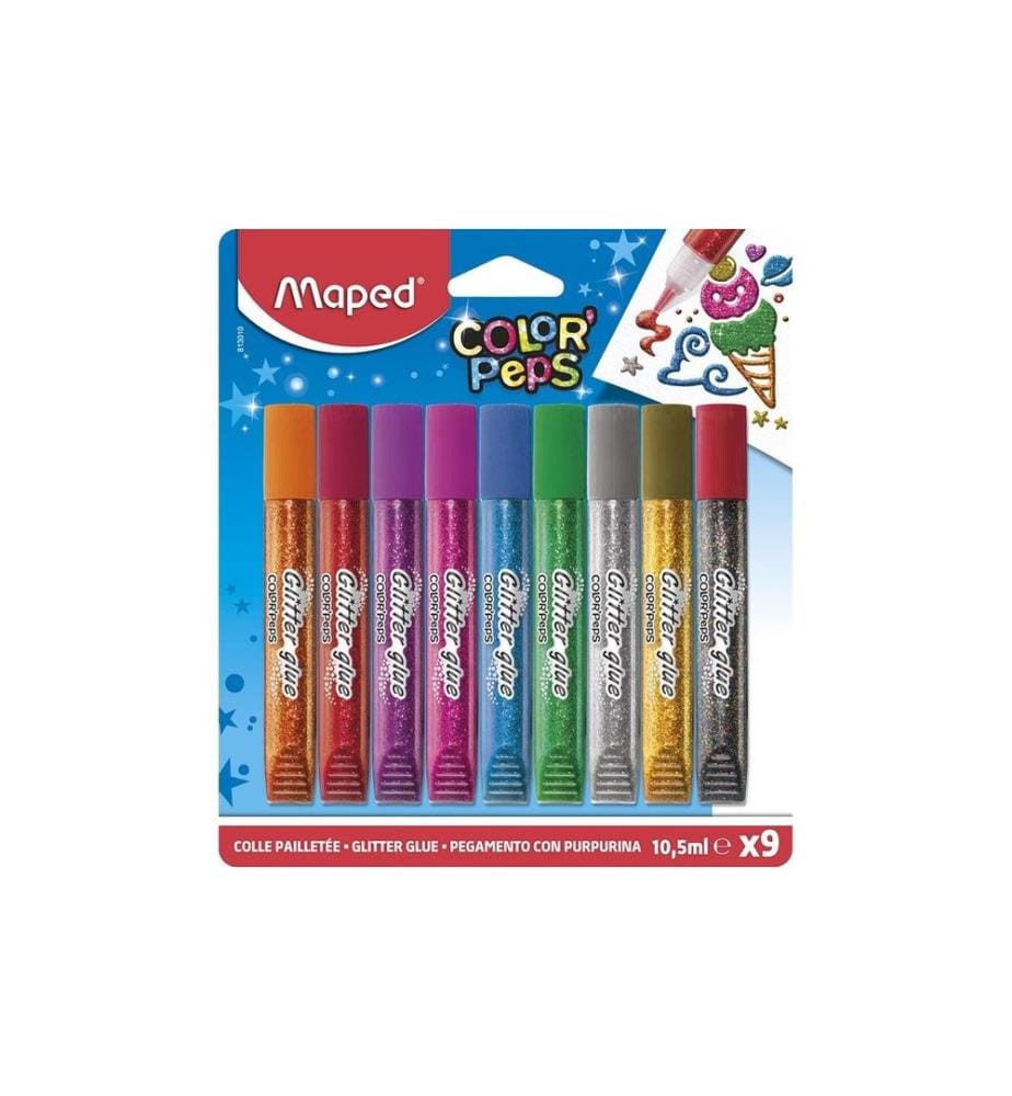 MAPED - Glitzerstift Color Peps 9 Stück
