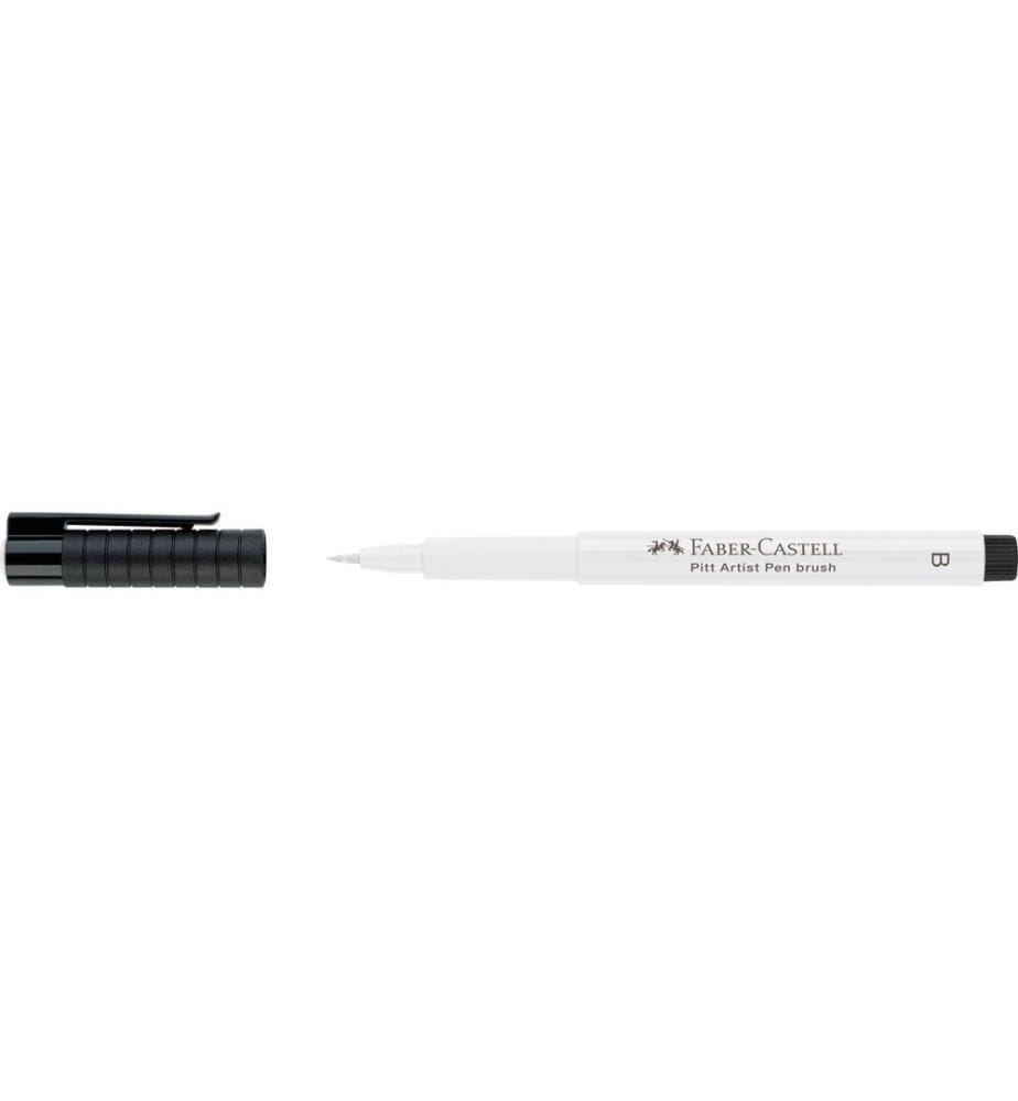 Faber-Castell Crayon à encre de Chine Pitt Artist Pen B Blanc
