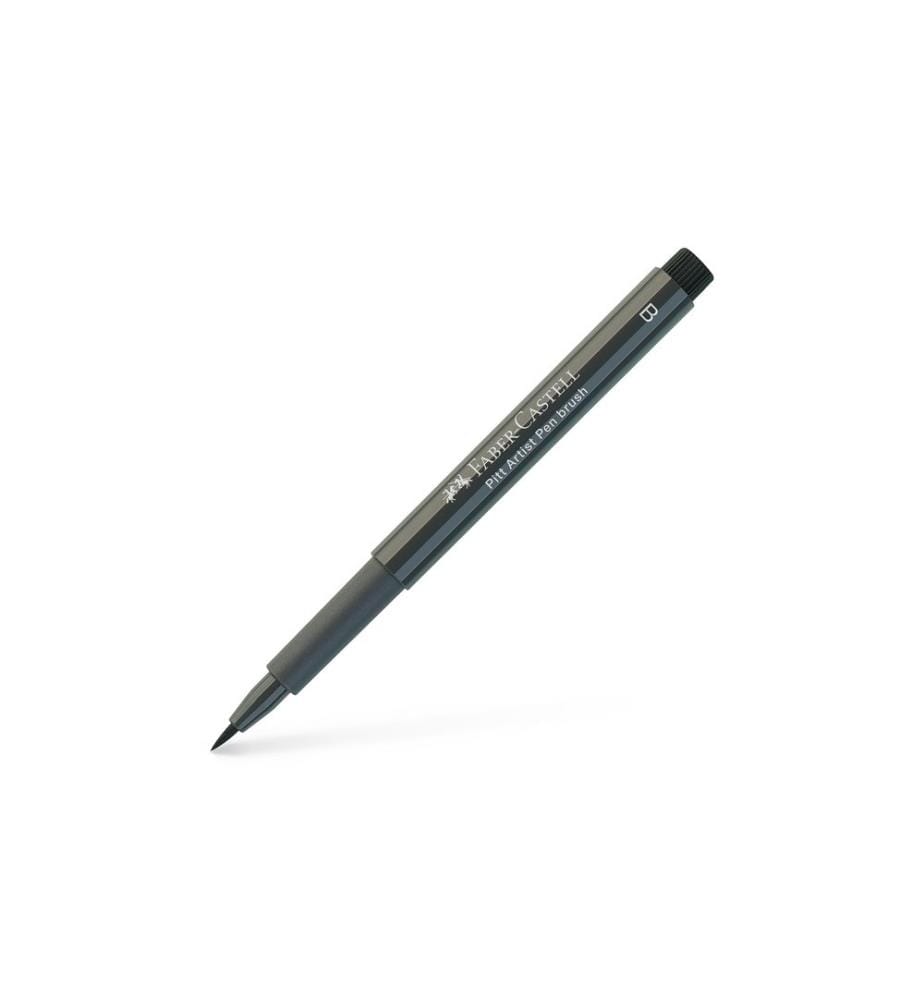 Faber-Castell Crayon à encre de Chine Pitt Artist Pen B Gris chaud