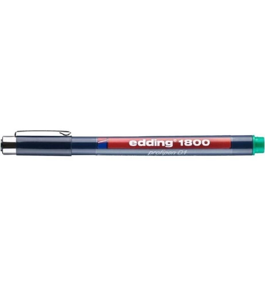 EDDING - Profipen 1800 0.1, 0.25 mm,  Vert