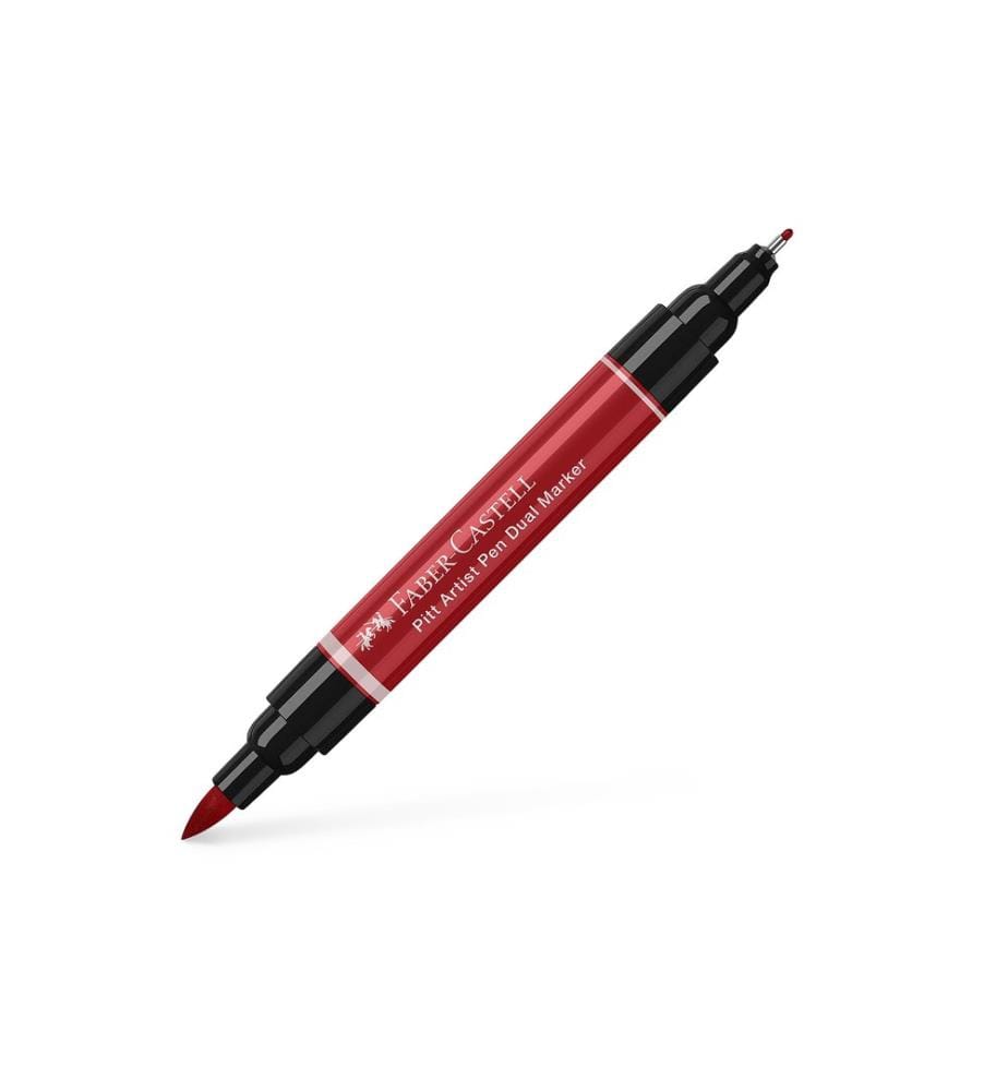 Faber-Castell Tuschestift Pitt Artist Pen Dual Dunkelrot
