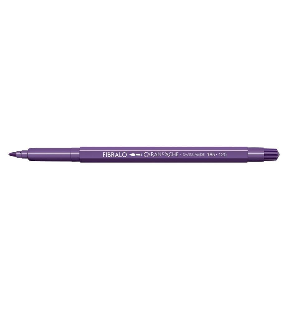 CARAN D'ACHE - Crayon feutre Fibralo 1 pièce, Violet