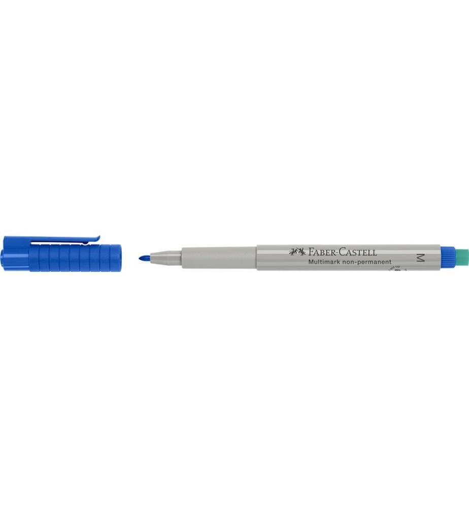 Faber-Castell Stylo à feuilles Multimarque 10 pièces, M, bleu