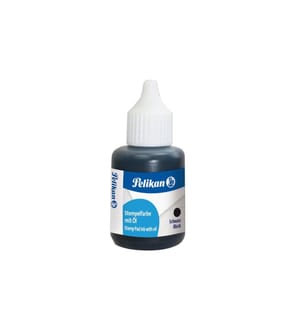 PELIKAN - Stempelfarbe mit Öl 30 ml, Schwarz