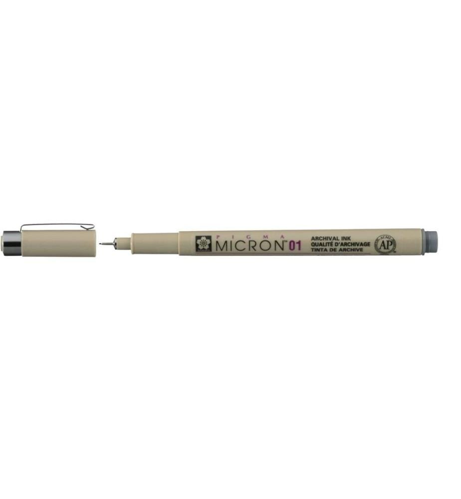 SAKURA - Fineliner Pigma Micron 01 0.25 mm, gris froid