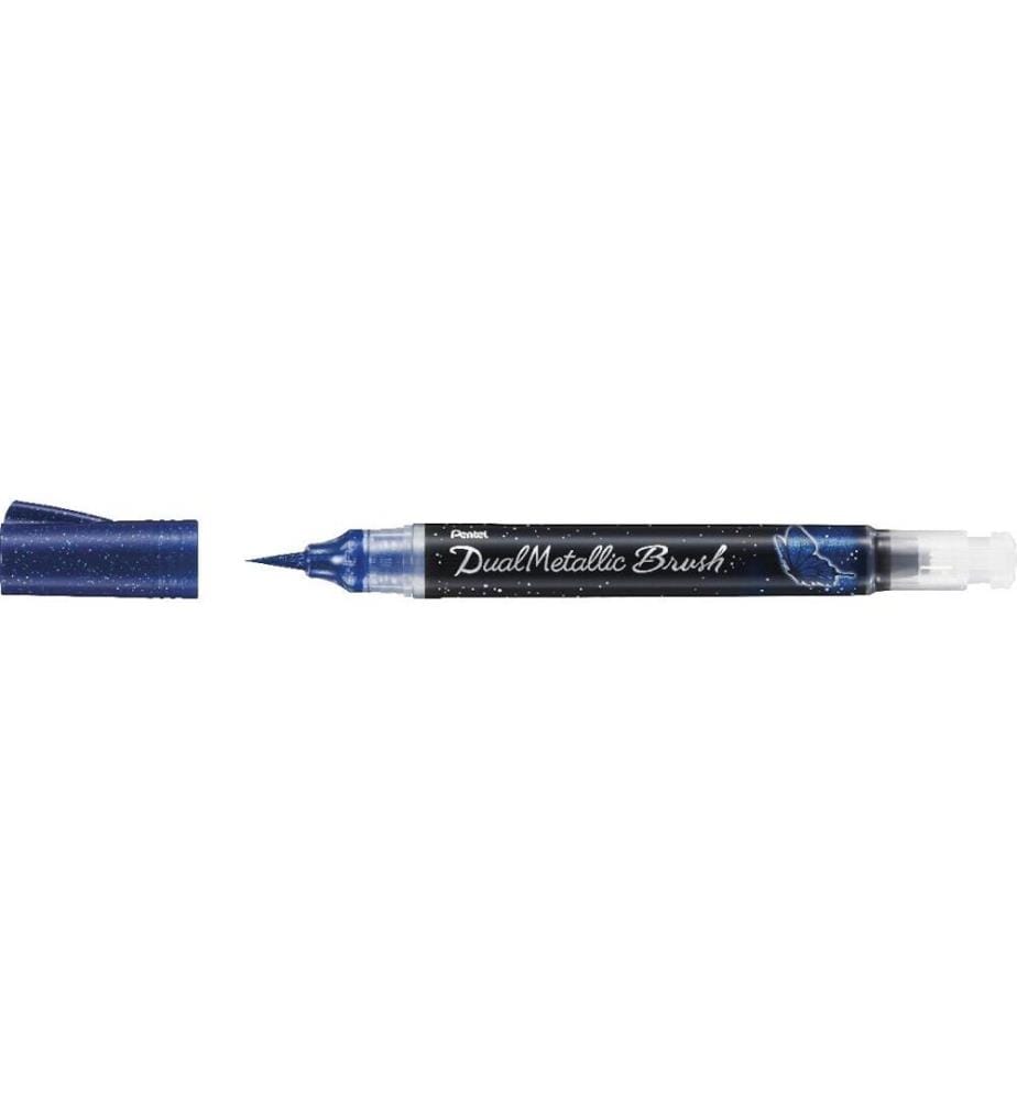 PENTEL - Brosse métallique double Bleu