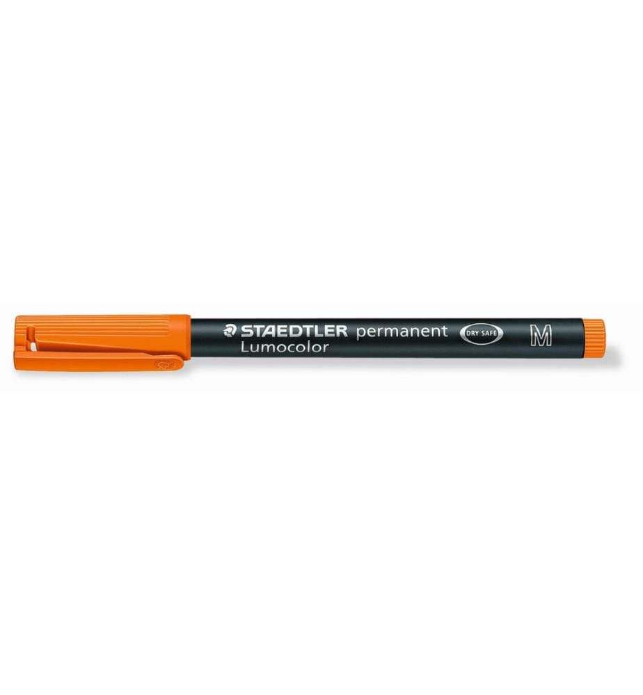 STAEDTLER - Stylo à feuilles Lumocolor 317 M Orange, permanent, 10 pièces
