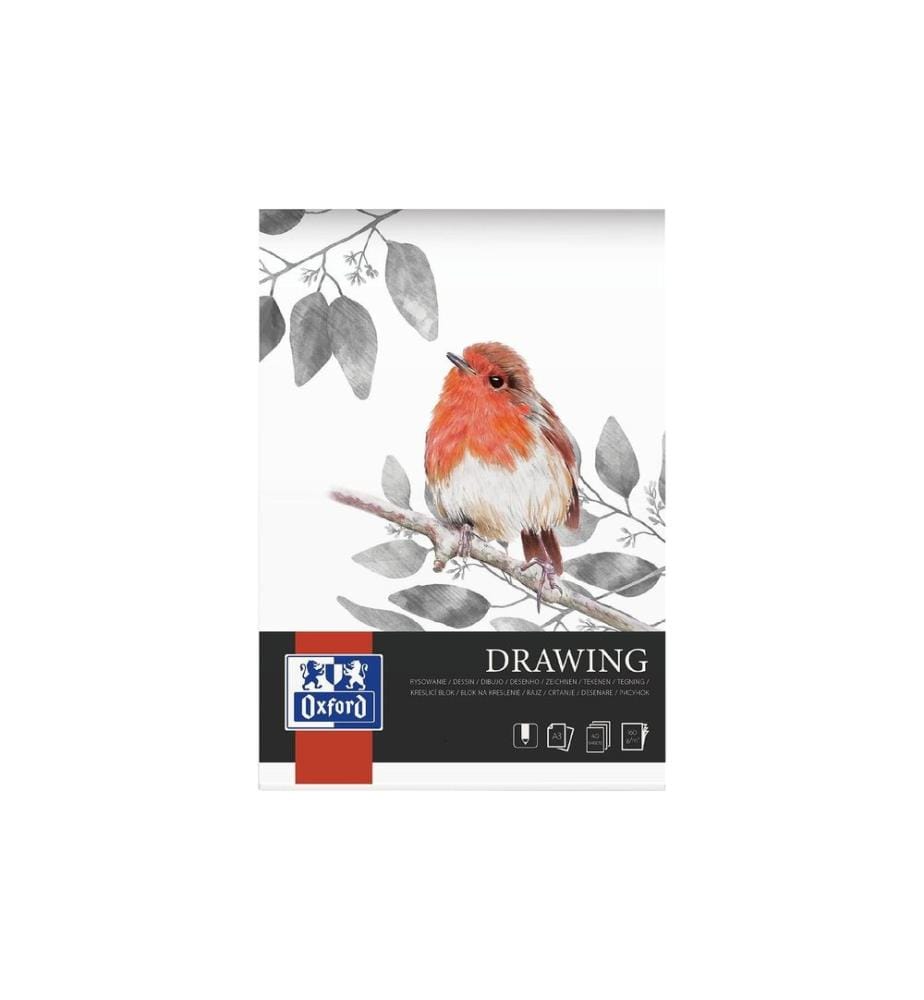 Oxford Malblock Art Drawing A3, 40 Blatt