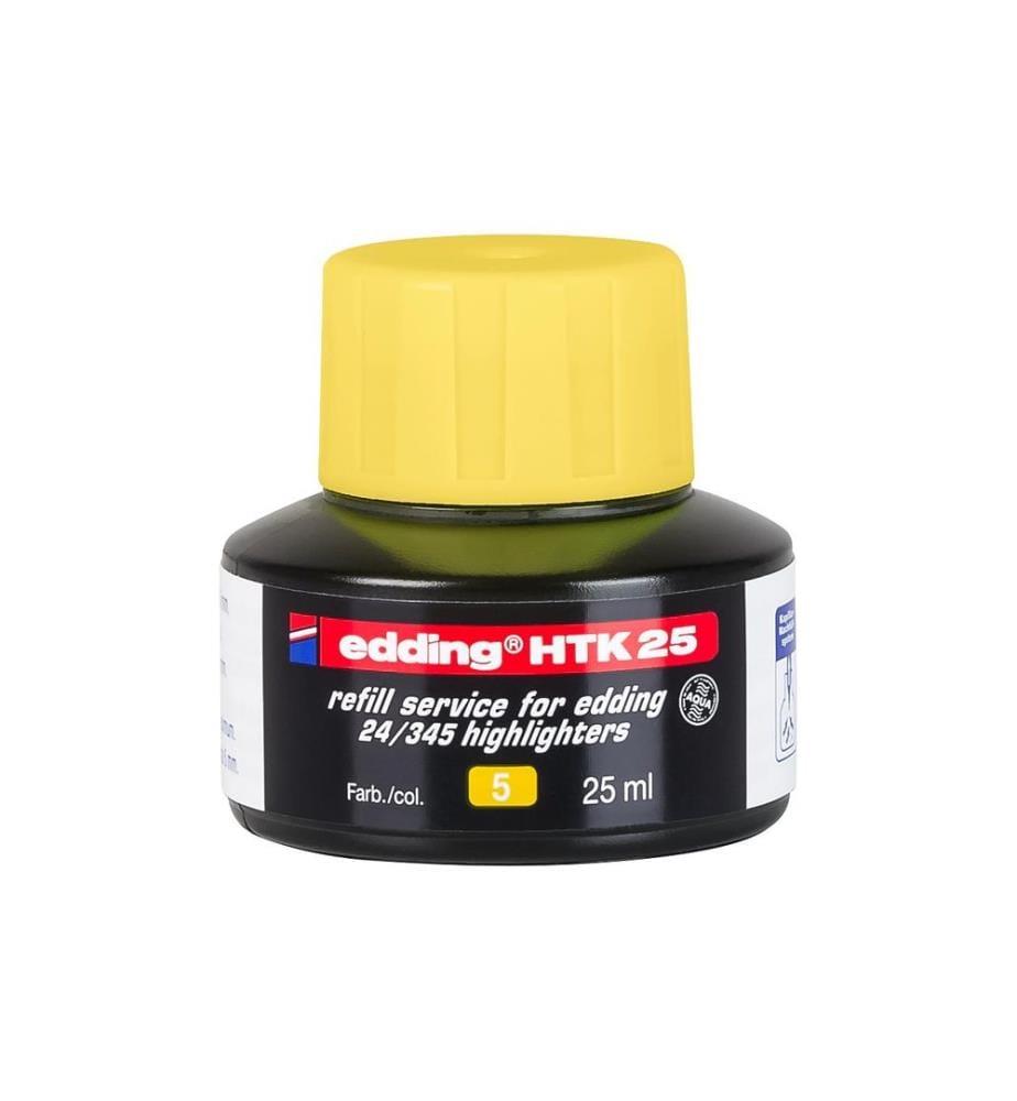 EDDING - Nachfülltinte HTK25 25 ml, Gelb