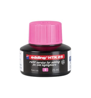 EDDING - Nachfülltinte HTK25 25 ml, Rosa