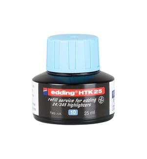 EDDING - Nachfülltinte HTK25 25 ml, Hellblau