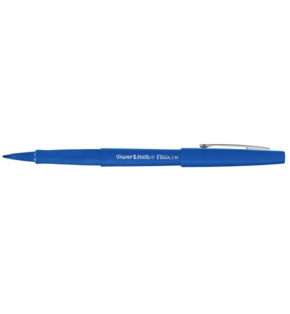 PAPER MATE - Fineliner Flair Original 0.7 mm, 36 pièces, bleu