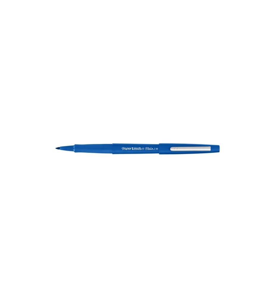 PAPER MATE - Fineliner Flair Original 0.7 mm, 36 pièces, bleu