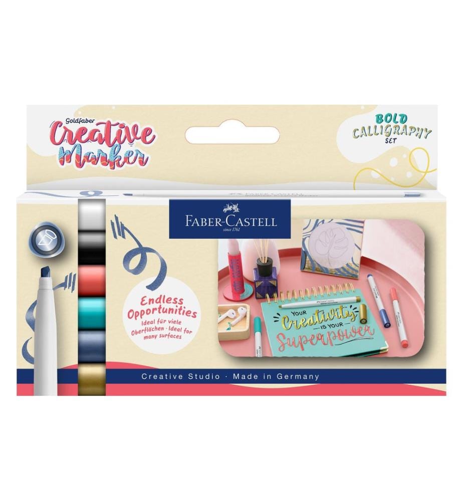 Faber-Castell Marqueur Creative Gofa C Étui de 6