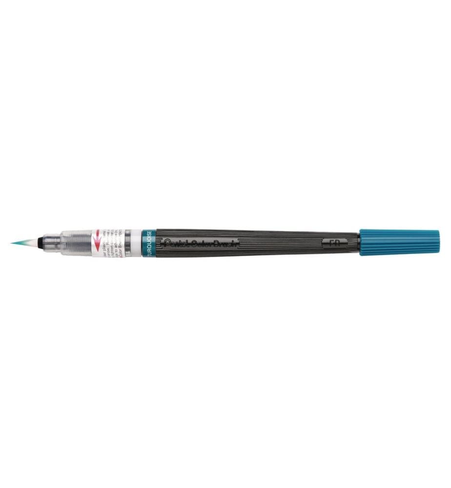 PENTEL - Brosse à peinture Turquoise