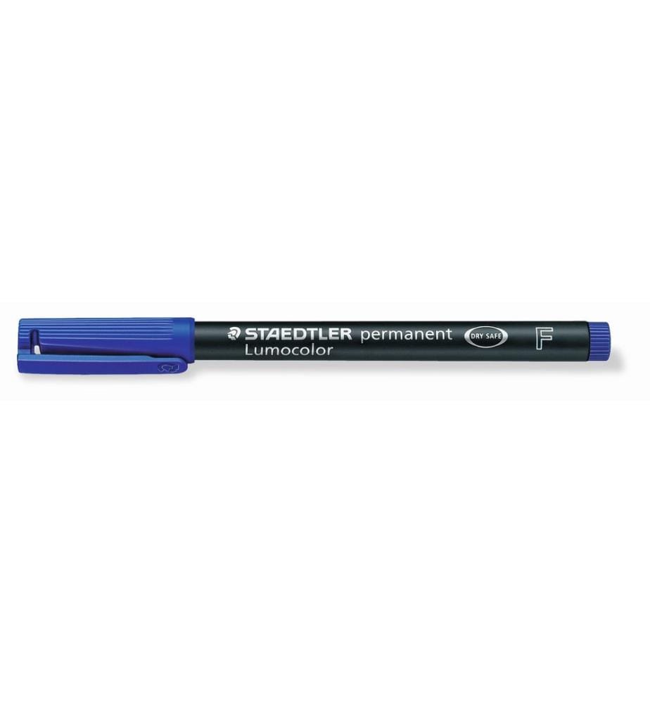 STAEDTLER - Stylo à feuilles Lumocolor 318 F Bleu, permanent
