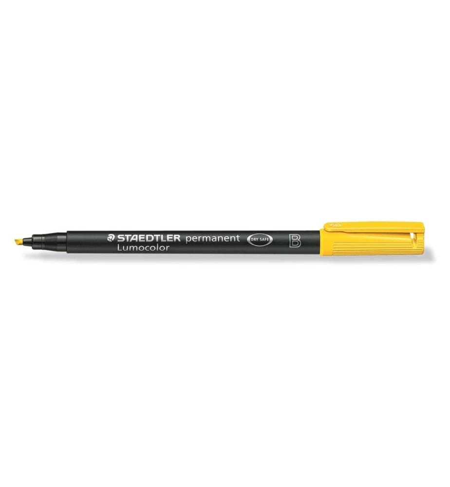 STAEDTLER - Stylo à feuilles Lumocolor 314 B Jaune, permanent