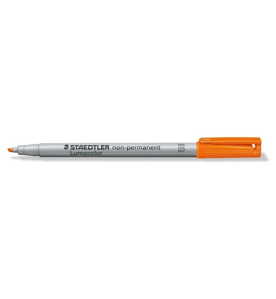 STAEDTLER - Folienstift Lumocolor 312 Orange, wasserlöslich