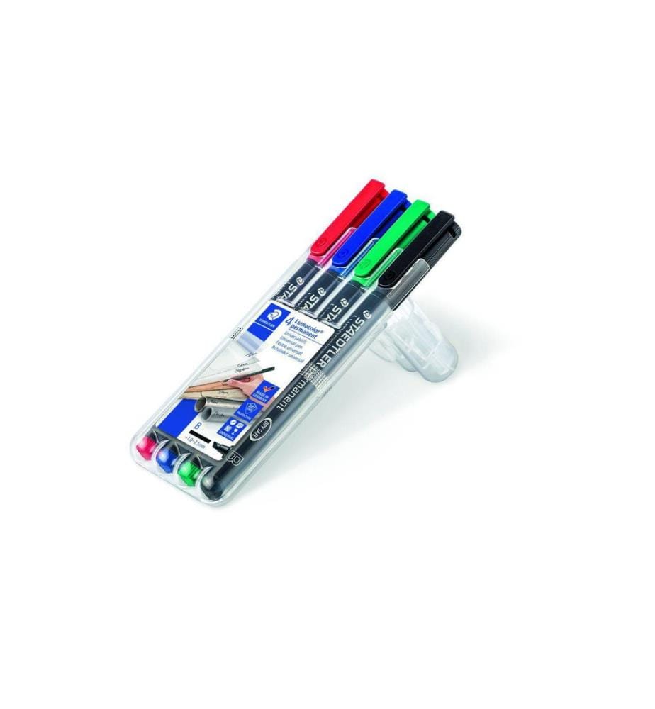 STAEDTLER - Folienstift Lumocolor 314 B 4er-Set, permanent