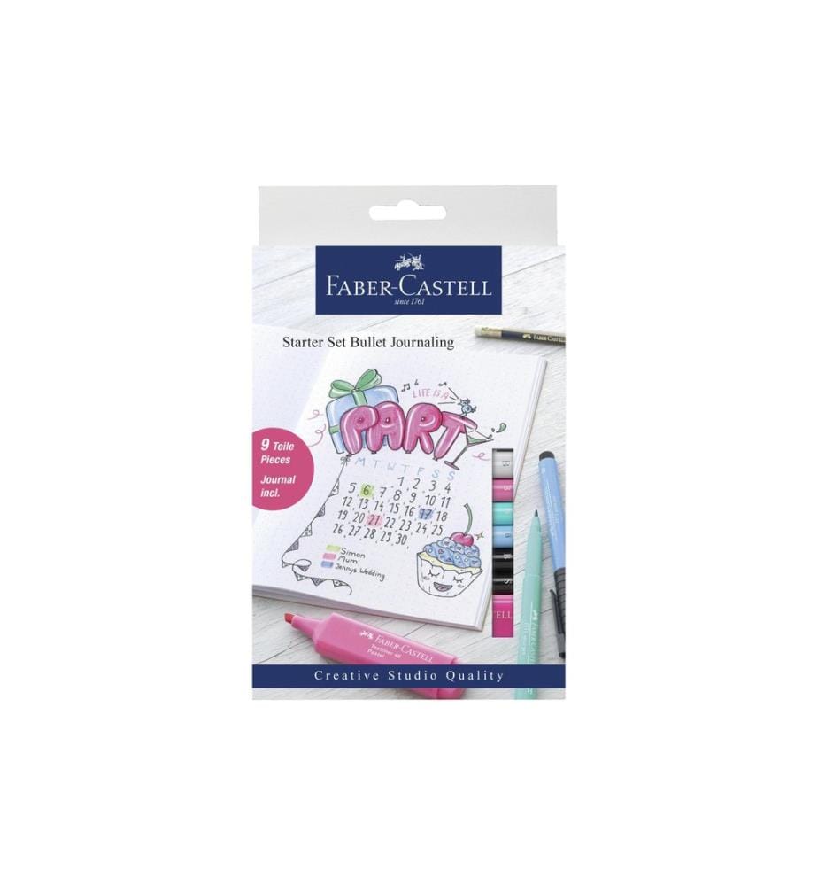 Faber-Castell Tuschestift Bullet Journaling 9er Set