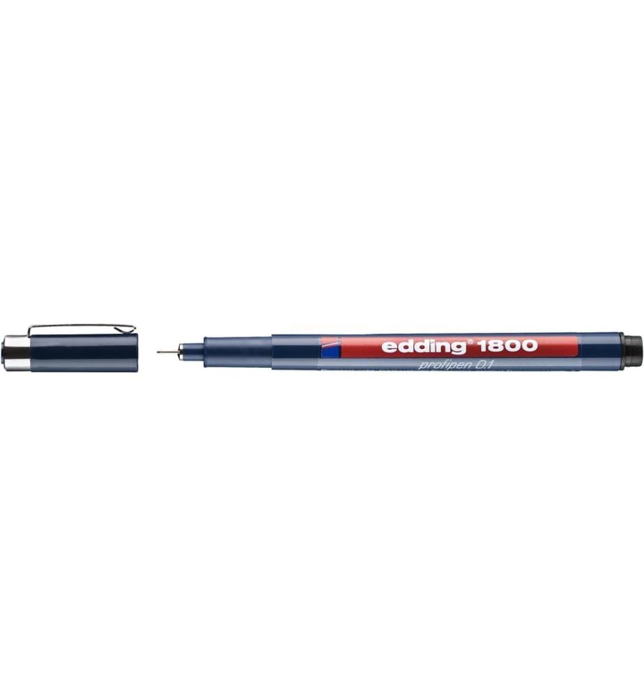 EDDING - Profipen 1800 0.25 mm, Noir
